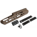 APS Guardian 10" RIS Handguard Set for M4 / M16 Series Airsoft AEG Rifles (Black/Dark Earth)