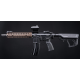 EMG/ICS Daniel Defense Licensed DDMK18 EBB AEG Rifle w/ S3 Electronic Trigger (Black w/ DE Hand Guard)