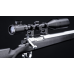 EMG Barrett Fieldcraft Precision Bolt Action Gas Airsoft Sniper Rifle w/ Featherweight Zero Trigger (Color: Black w/ Stainless Barrel / Green Gas / 350FPS)