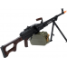 A&K PKM PK Squad Automatic Weapon Airsoft Machine Gun (Real Wood)