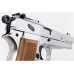WE-Tech Browning Hi-Power Mk1 New Version GBBP w/ Stock (Silver)