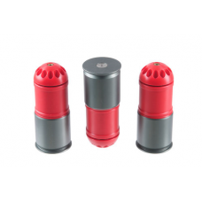 MAG 120rd 40mm Shower Grenade 3-Pack Box Set fits m203 (Red ,Blue, Black)