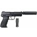 Tokyo Marui HK45 Tactical GBB Airsoft Pistol - Black
