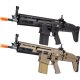 Cybergun FN Herstal Licensed Full Metal SCAR Heavy Airsoft AEG Rifle by VFC (Model: CQC / Black or Tan)