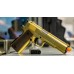 WE-Tech Latest Gen2 Full Metal 1911 GI Full Size Airsoft GBB Pistol 24k (Color: Gold / Gas)